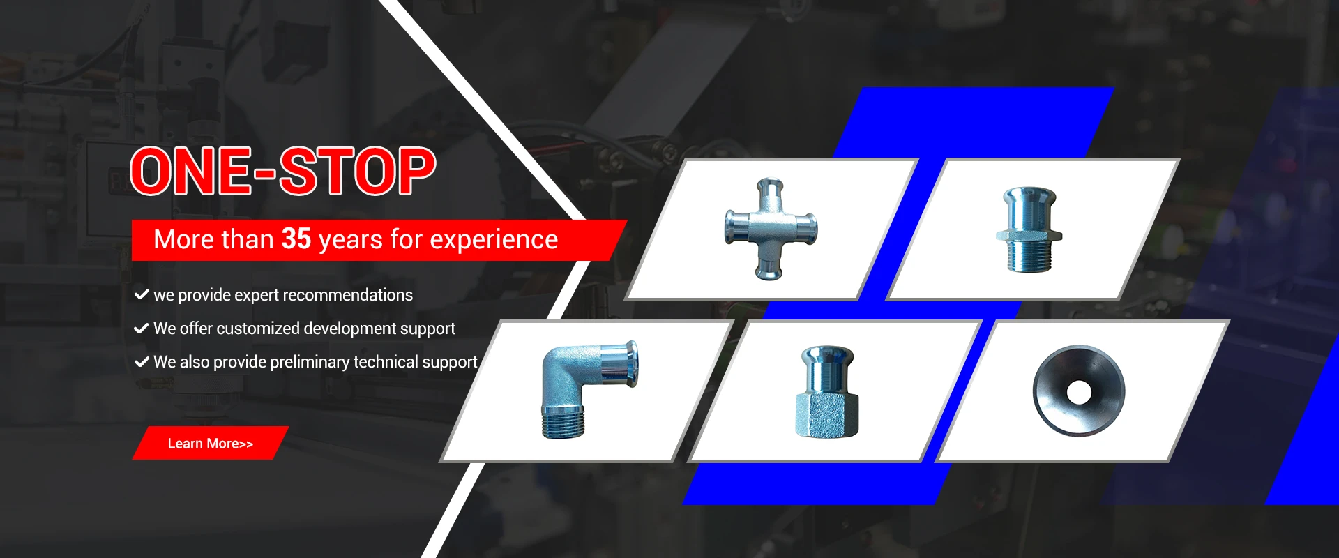 ONE-STOP More than 35 years for experience